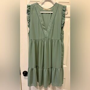 Liberty Love Sage Green Dress